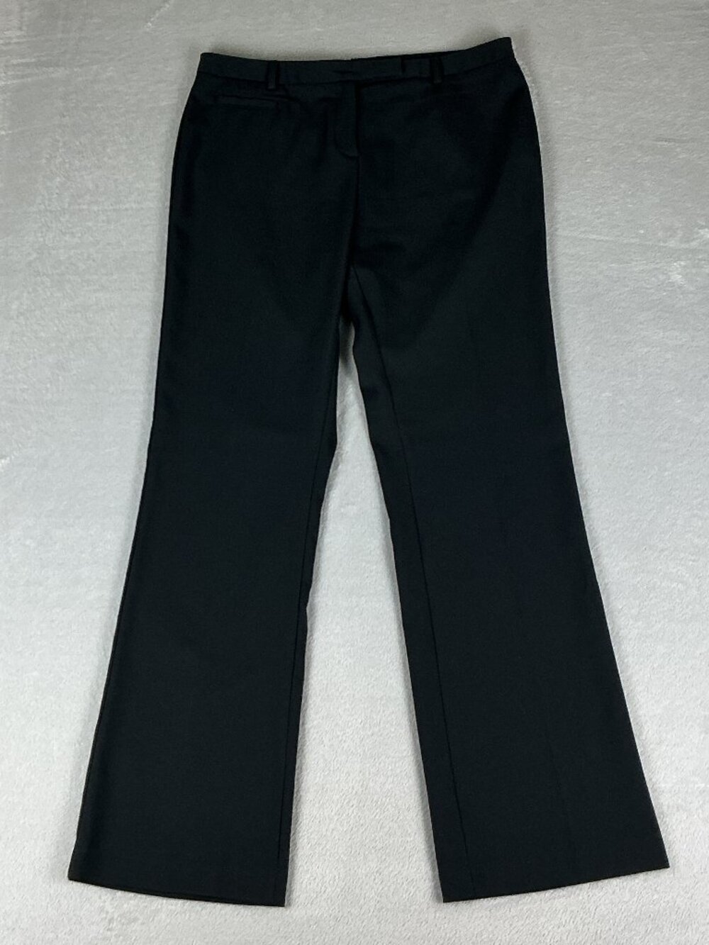 Express Black Dress Pants Women's Size 9/10 R Straight Crease Mid Rise